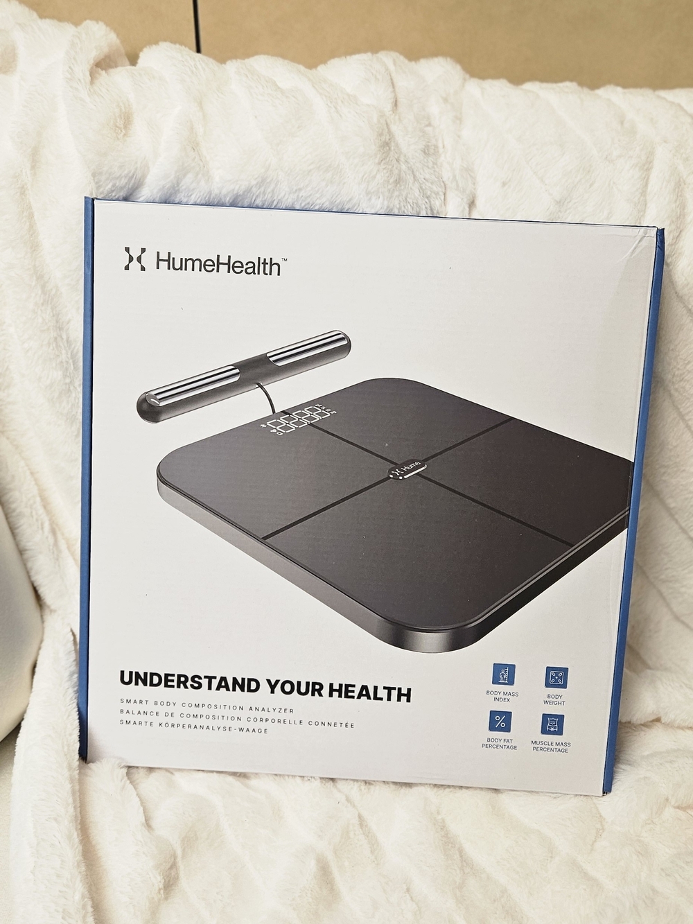 HumeHealth Smart Body Composition Analyzer - Black